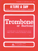 TUNE A DAY #2 TROMBONE/BARITONE-P.O.P. cover